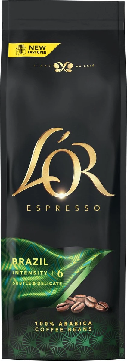 L'OR Espresso Origins Brazil Koffiebonen (6) - 4 X 500 Gram 6 L'OR Espresso Origins Brazil Koffiebonen (6) - 4 X 500 Gram - Afbeelding 6
