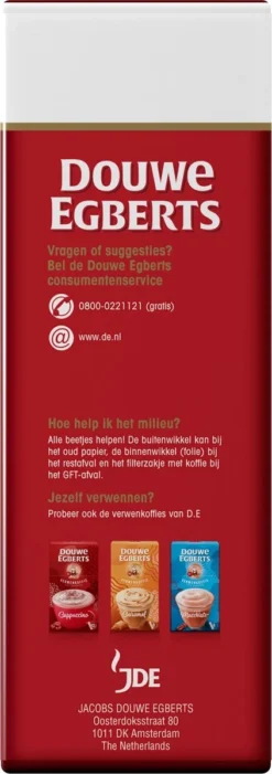 Douwe Egberts Aroma Rood Filterkoffie - Dubbelpak 6 X 1000 Gram 12 Douwe Egberts Aroma Rood Filterkoffie - Dubbelpak 6 X 1000 Gram -Koffie Korting Winkel 423x1200 1