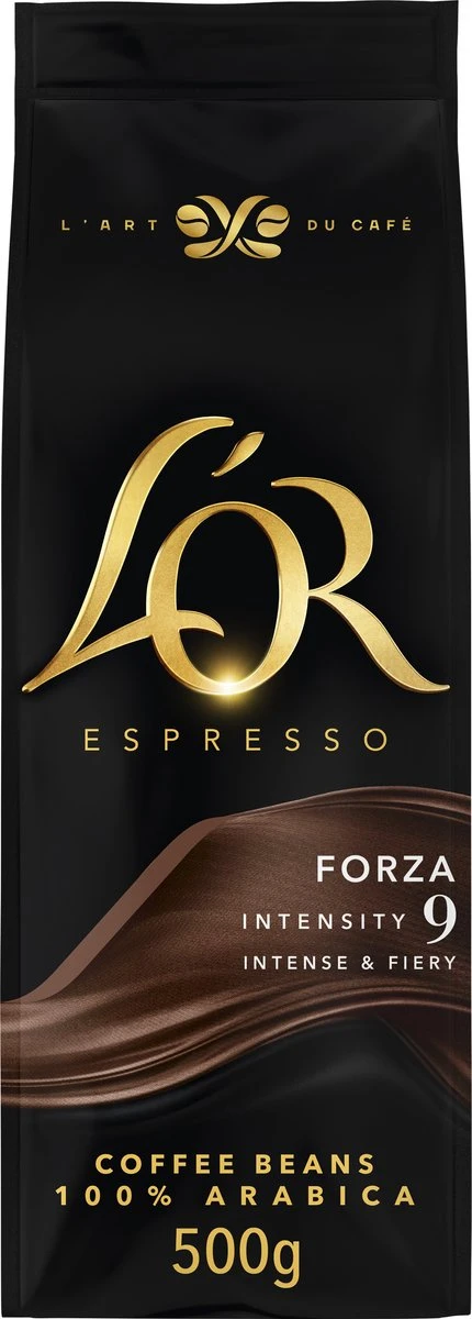 L'OR Espresso Forza Koffiebonen (9) - 4 X 500 Gram 8 L'OR Espresso Forza Koffiebonen (9) - 4 X 500 Gram - Afbeelding 8