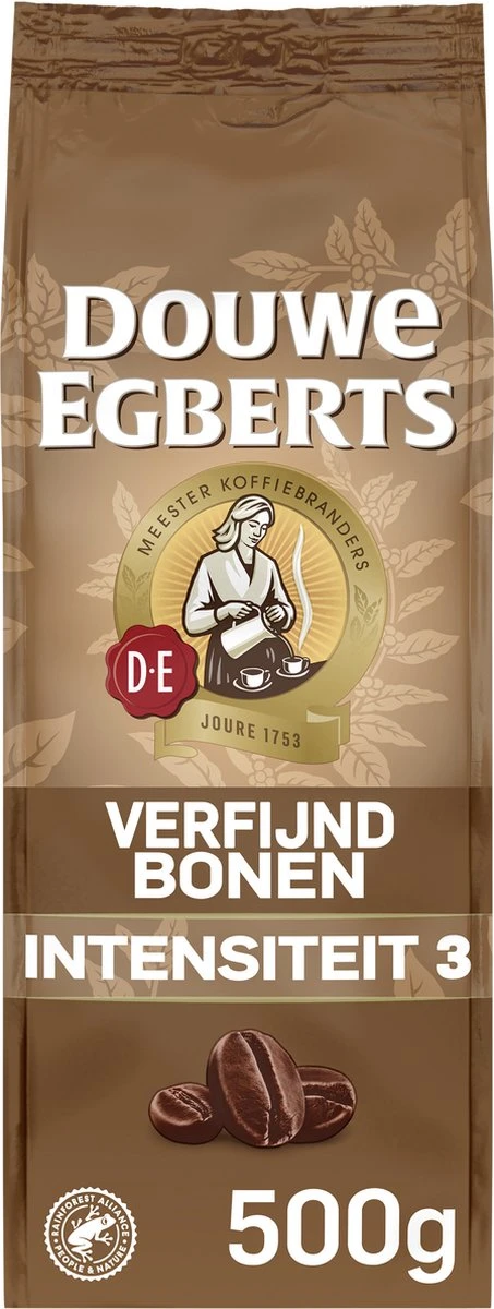 Douwe Egberts Verfijnd Koffiebonen - 4 X 500 Gram 3 Douwe Egberts Verfijnd Koffiebonen - 4 X 500 Gram - Afbeelding 3