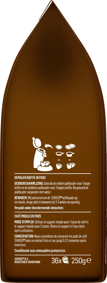 Senseo Extra Strong Koffiepads - 8/9 Intensiteit - 10 X 36 Pads 3 Senseo Extra Strong Koffiepads - 8/9 Intensiteit - 10 X 36 Pads - Afbeelding 3
