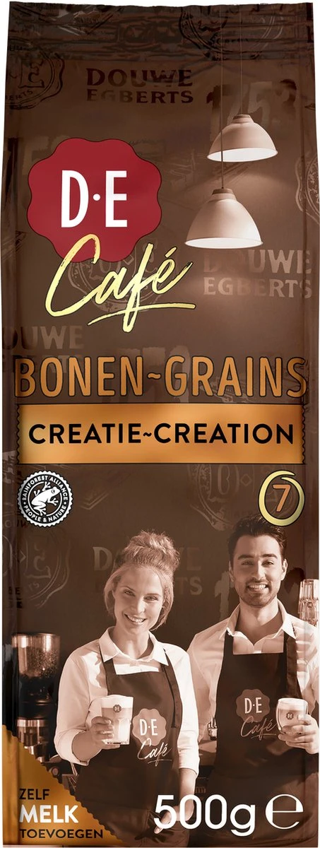 Douwe Egberts D.E Café Creatie Koffiebonen - 7/9 Intensiteit - 4 X 500 Gram 2 Douwe Egberts D.E Café Creatie Koffiebonen - 7/9 Intensiteit - 4 X 500 Gram - Afbeelding 2