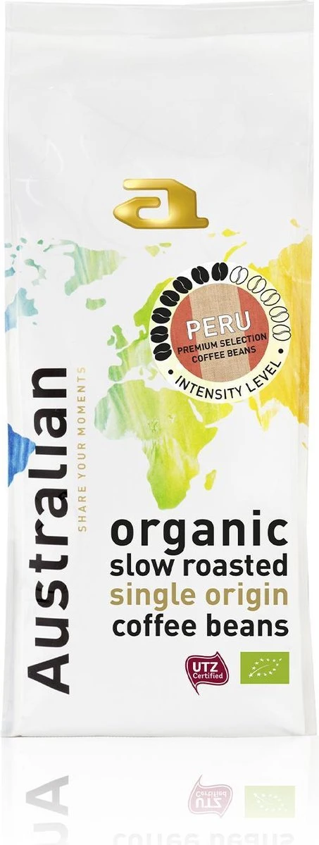 Australian Coffee Beans Single Origin Peru -4 X 500 Gram- UTZ Organic 1 Australian Coffee Beans Single Origin Peru -4 X 500 Gram- UTZ Organic