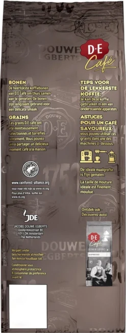 Douwe Egberts D.E Café Delicaat Rond Koffiebonen - Intensiteit 5/9 - 4 X 500 Gram 11 Douwe Egberts D.E Café Delicaat Rond Koffiebonen - Intensiteit 5/9 - 4 X 500 Gram -Koffie Korting Winkel 453x1200 8