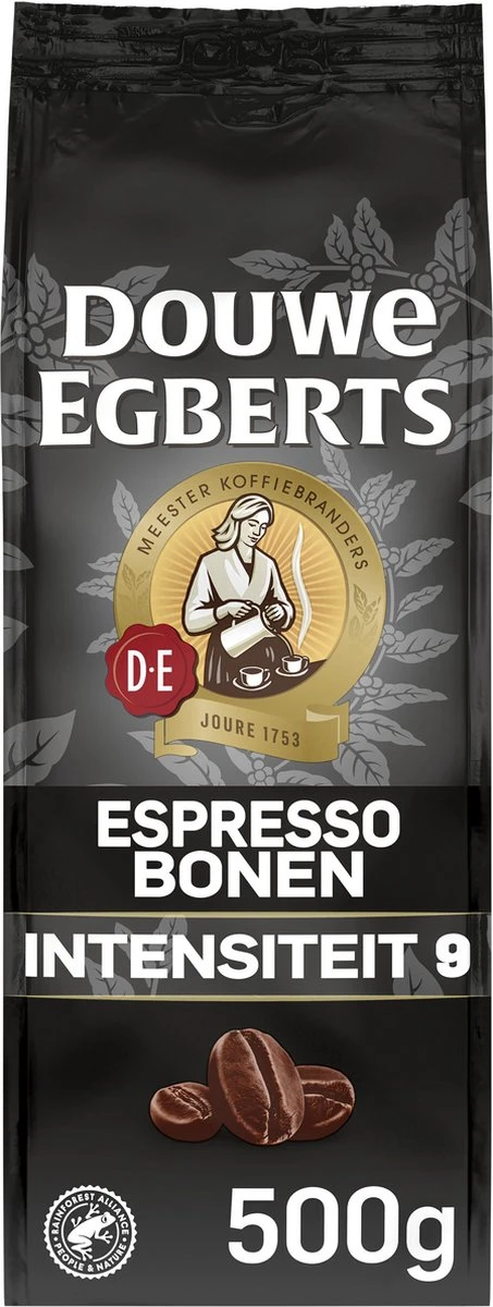 Douwe Egberts Espresso Koffiebonen - 4 X 500 Gram 2 Douwe Egberts Espresso Koffiebonen - 4 X 500 Gram - Afbeelding 2
