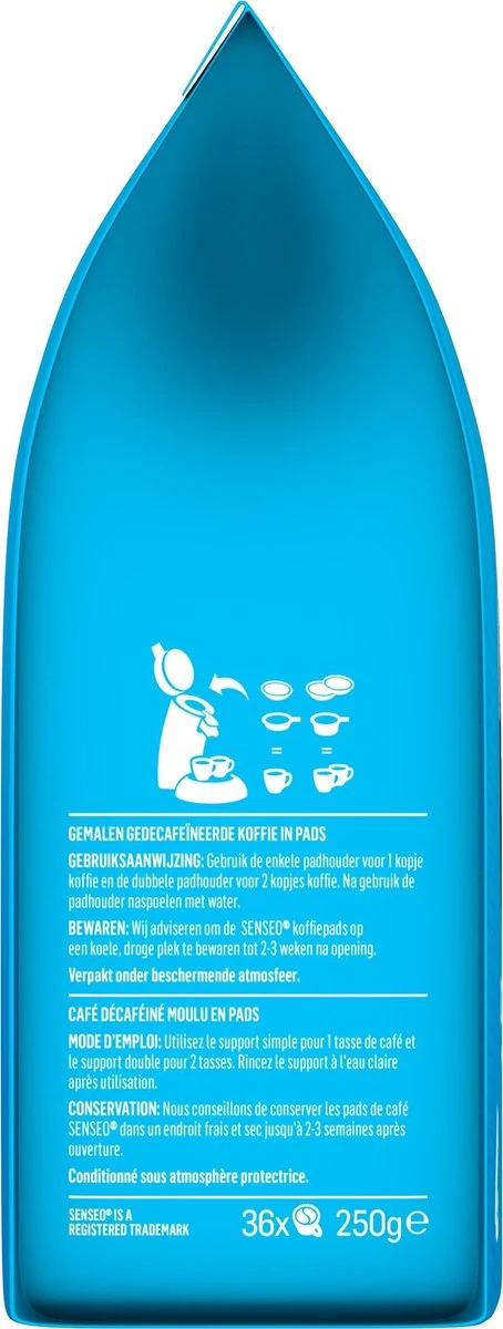Senseo Decaf Koffiepads - 5/9 Intensiteit - 10 X 36 Pads 6 Senseo Decaf Koffiepads - 5/9 Intensiteit - 10 X 36 Pads - Afbeelding 6