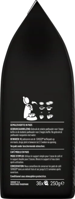 Senseo Espresso Koffiepads - 9/9 Intensiteit - 10 X 36 Pads 14 Senseo Espresso Koffiepads - 9/9 Intensiteit - 10 X 36 Pads -Koffie Korting Winkel 454x1200 9