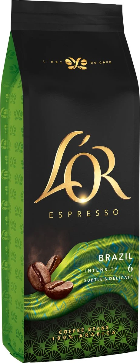 L'OR Espresso Origins Brazil Koffiebonen (6) - 4 X 500 Gram 9 L'OR Espresso Origins Brazil Koffiebonen (6) - 4 X 500 Gram - Afbeelding 9