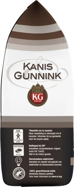 Kanis & Gunnink Dark Roast Koffiepads - 10 X 36 Pads 8 Kanis & Gunnink Dark Roast Koffiepads - 10 X 36 Pads -Koffie Korting Winkel 477x1200