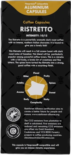 Gran Maestro Italiano - Koffiecups - Nespresso Compatibel Proefpakket - Espresso, Lungo En Meer - 10 X 20 Cups 15 Gran Maestro Italiano - Koffiecups - Nespresso Compatibel Proefpakket - Espresso, Lungo En Meer - 10 X 20 Cups -Koffie Korting Winkel 548x1200