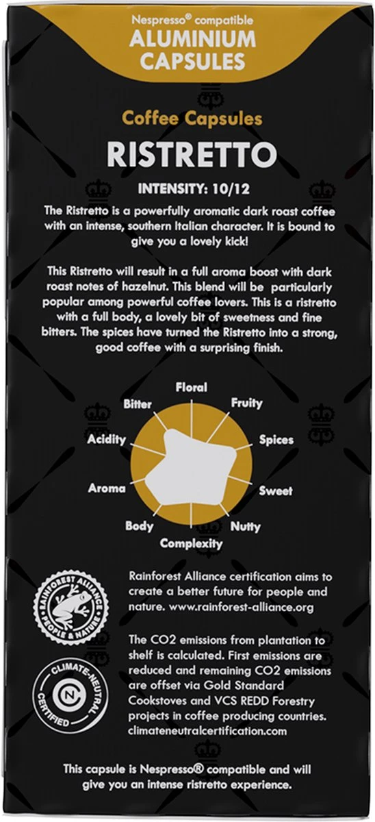 Gran Maestro Italiano - Koffiecups - Nespresso Compatibel Proefpakket - Espresso, Lungo En Meer - 10 X 20 Cups 8 Gran Maestro Italiano - Koffiecups - Nespresso Compatibel Proefpakket - Espresso, Lungo En Meer - 10 X 20 Cups - Afbeelding 8