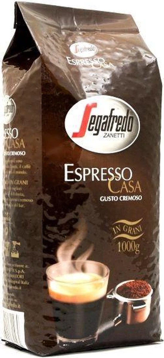 Segafredo Espresso Casa Koffiebonen - 8 X 1 Kg 3 Segafredo Espresso Casa Koffiebonen - 8 X 1 Kg - Afbeelding 3