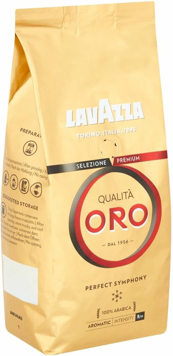 Lavazza Qualità Oro Koffiebonen 6 X 500g 4 Lavazza Qualità Oro Koffiebonen 6 X 500g - Afbeelding 4