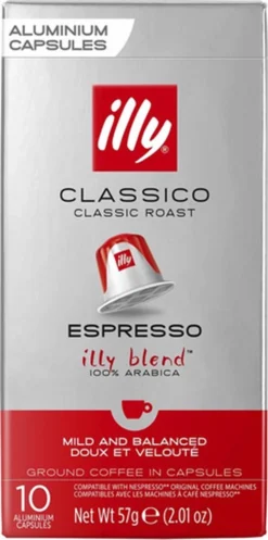 Illy Espresso Classico Koffiecups - Intensiteit 5/9 - 10 X 10 Capsules 7 Illy Espresso Classico Koffiecups - Intensiteit 5/9 - 10 X 10 Capsules -Koffie Korting Winkel 596x1200