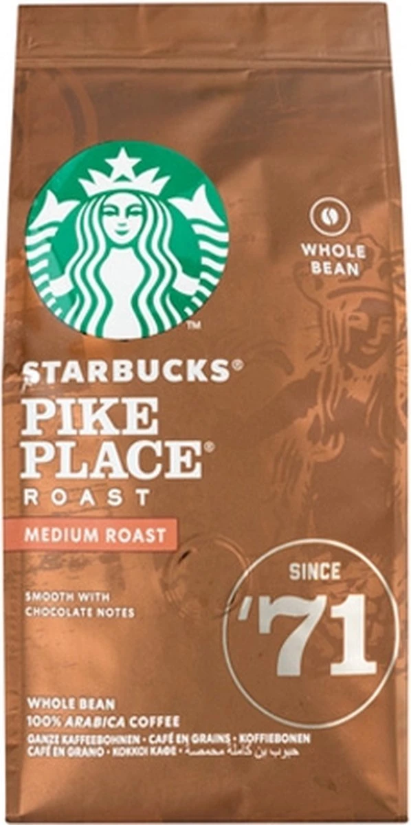 Starbucks® Pike Place® - Koffiebonen - 200 Gram 2 Starbucks® Pike Place® - Koffiebonen - 200 Gram - Afbeelding 2