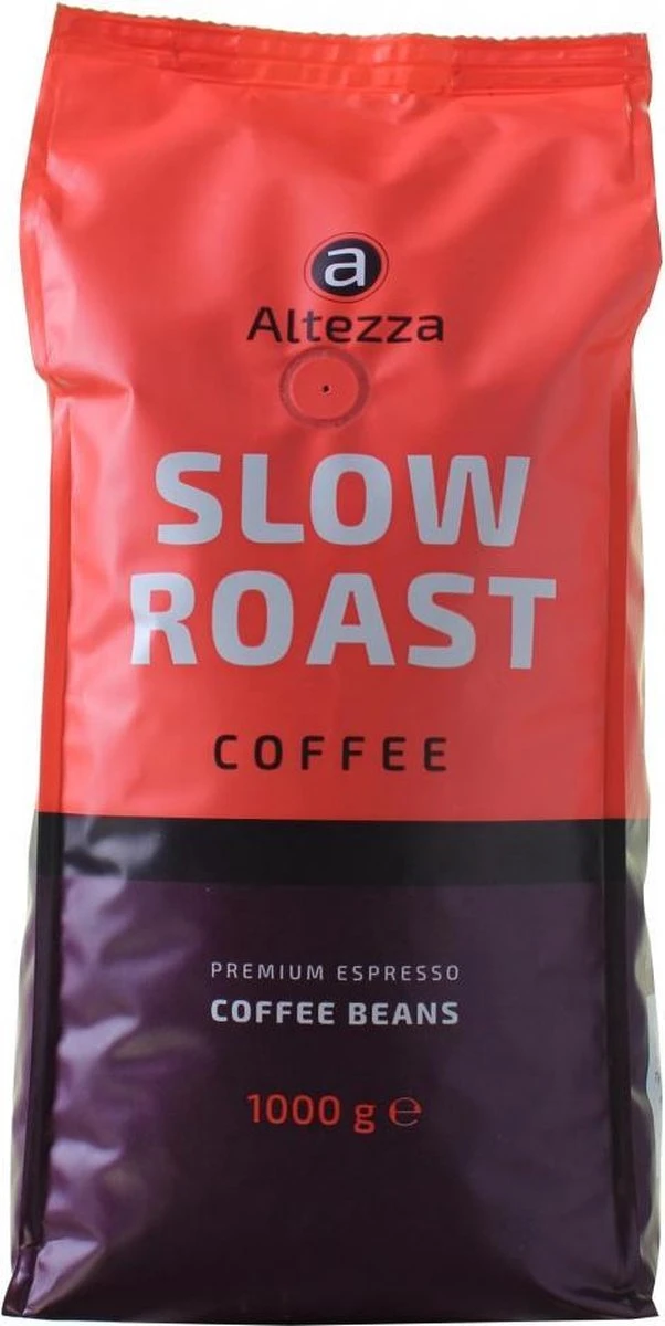 Altezza - Slow Roast - Koffiebonen - Espresso Koffiebonen - Ook Geschikt Voor Lungo Koffie - Arabica En Robusta - 4 X 1kg 2 Altezza - Slow Roast - Koffiebonen - Espresso Koffiebonen - Ook Geschikt Voor Lungo Koffie - Arabica En Robusta - 4 X 1kg - Afbeelding 2