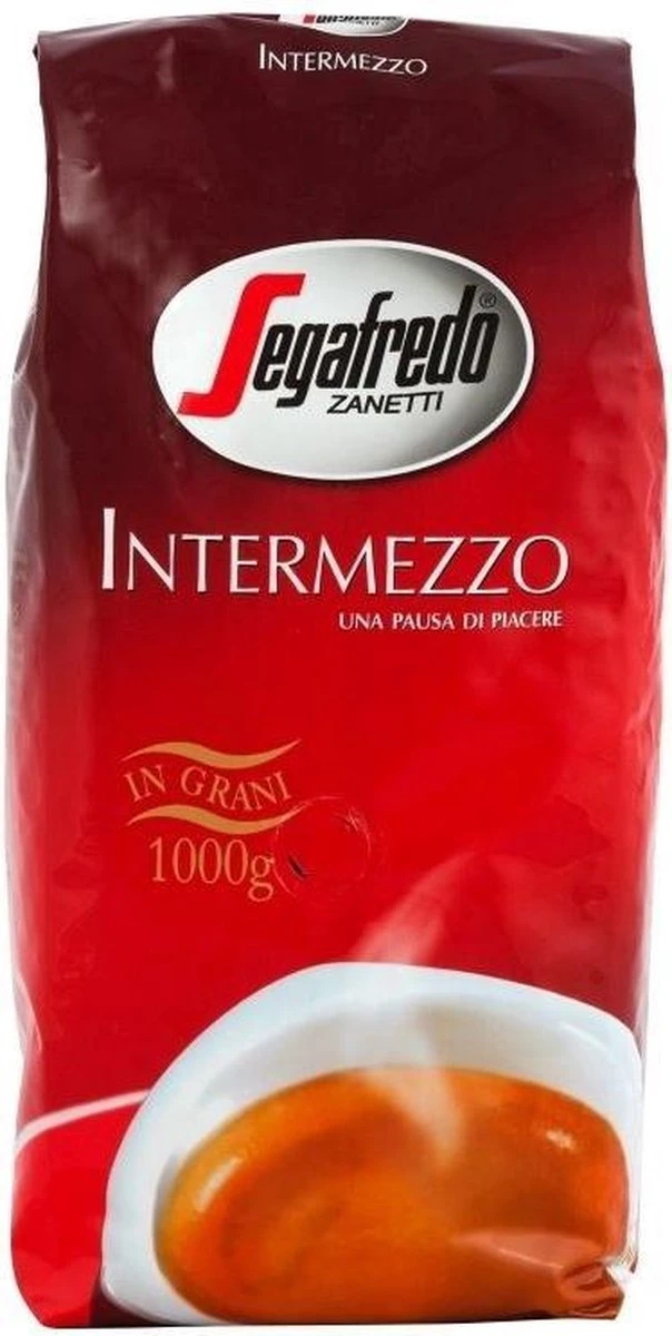 Segafredo Intermezzo Koffiebonen - 4 X 1 Kg 1 Segafredo Intermezzo Koffiebonen - 4 X 1 Kg