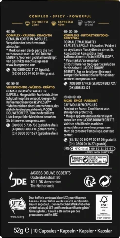 L'OR Espresso Supremo Koffiecups - Intensiteit 10/12 - 10 X 10 Capsules 12 L'OR Espresso Supremo Koffiecups - Intensiteit 10/12 - 10 X 10 Capsules -Koffie Korting Winkel 606x1200 4