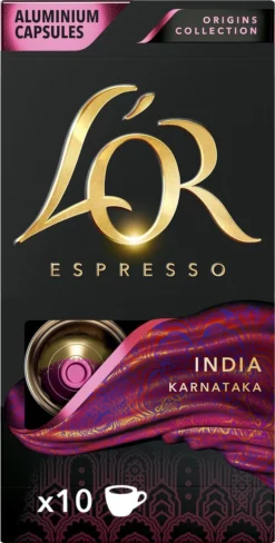 L'OR Espresso Origins India (10) - 10 X 10 Koffiecups 12 L'OR Espresso Origins India (10) - 10 X 10 Koffiecups -Koffie Korting Winkel 607x1200 4