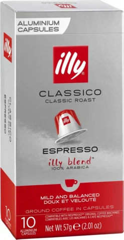Illy Espresso Classico Koffiecups - Intensiteit 5/9 - 10 X 10 Capsules 6 Illy Espresso Classico Koffiecups - Intensiteit 5/9 - 10 X 10 Capsules -Koffie Korting Winkel 621x1200 1