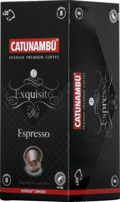 Catunambú Cups - Espresso Exquisito 5 X 20 Cups