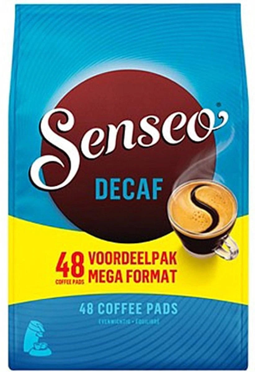 Senseo Decaf Koffiepads - 10 X 48 Stuks 2 Senseo Decaf Koffiepads - 10 X 48 Stuks - Afbeelding 2