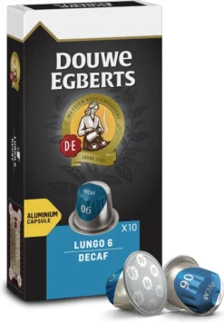 Douwe Egberts Lungo Decaf Koffiecups - Intensiteit 6/12 - 10 X 10 Capsules 19 Douwe Egberts Lungo Decaf Koffiecups - Intensiteit 6/12 - 10 X 10 Capsules -Koffie Korting Winkel 836x1200
