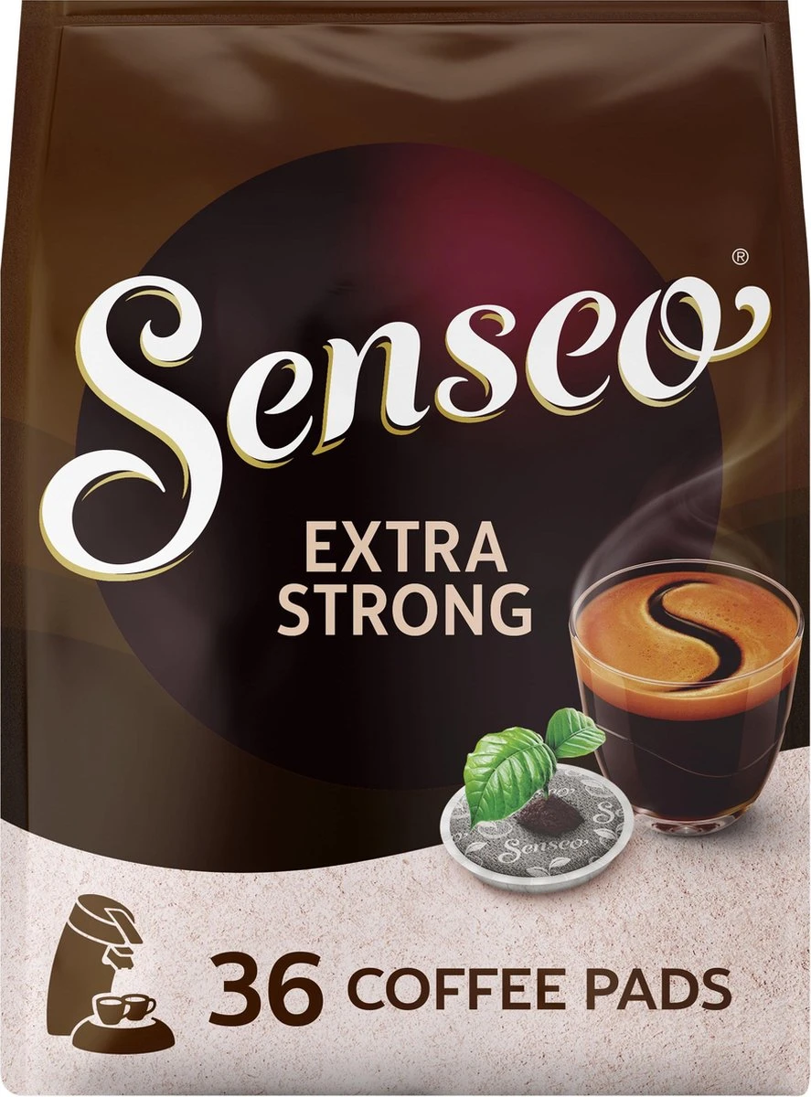 Senseo Extra Strong Koffiepads - 8/9 Intensiteit - 10 X 36 Pads 8 Senseo Extra Strong Koffiepads - 8/9 Intensiteit - 10 X 36 Pads - Afbeelding 8
