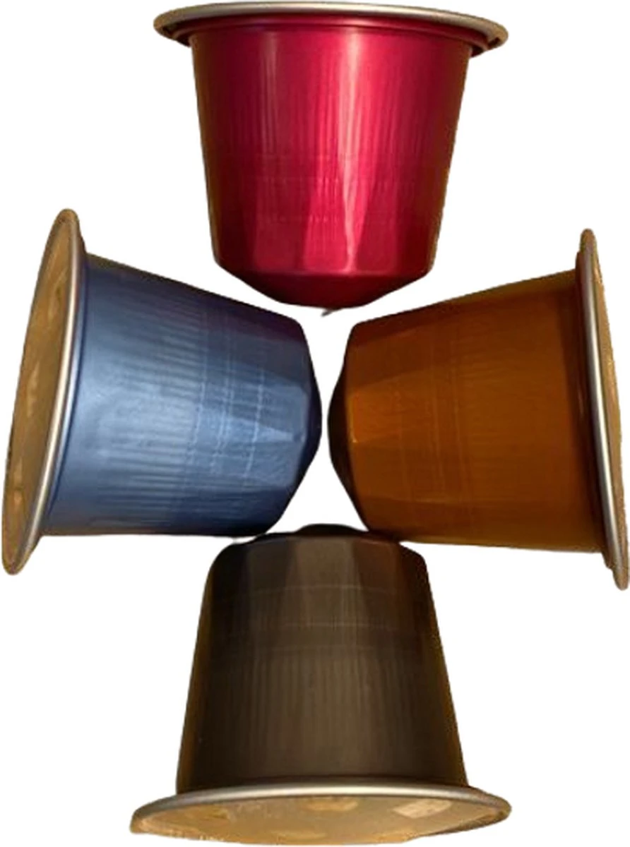 100 Capsules Epic Coffee - Espresso - Nespresso® Compatible Aluminium Capsules - RFA Keurmerk - Doos 100 Stuks 4 100 Capsules Epic Coffee - Espresso - Nespresso® Compatible Aluminium Capsules - RFA Keurmerk - Doos 100 Stuks - Afbeelding 4