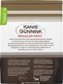 Kanis & Gunnink Regular Koffiepads - 10 X 36 Pads 6 Kanis & Gunnink Regular Koffiepads - 10 X 36 Pads -Koffie Korting Winkel 895x1200 1