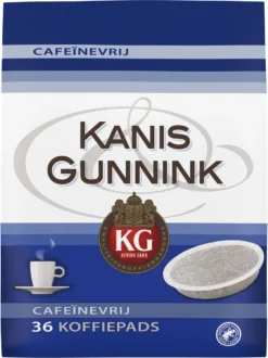 Kanis & Gunnink Cafeïnevrij Koffiepads - 10 X 36 Pads 7 Kanis & Gunnink Cafeïnevrij Koffiepads - 10 X 36 Pads -Koffie Korting Winkel 898x1200