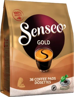 Senseo Gold Koffiepads - 5/9 Intensiteit - 10 X 36 Pads 19 Senseo Gold Koffiepads - 5/9 Intensiteit - 10 X 36 Pads -Koffie Korting Winkel 920x1200
