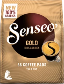 Senseo Gold Koffiepads - 5/9 Intensiteit - 10 X 36 Pads 21 Senseo Gold Koffiepads - 5/9 Intensiteit - 10 X 36 Pads -Koffie Korting Winkel 925x1200