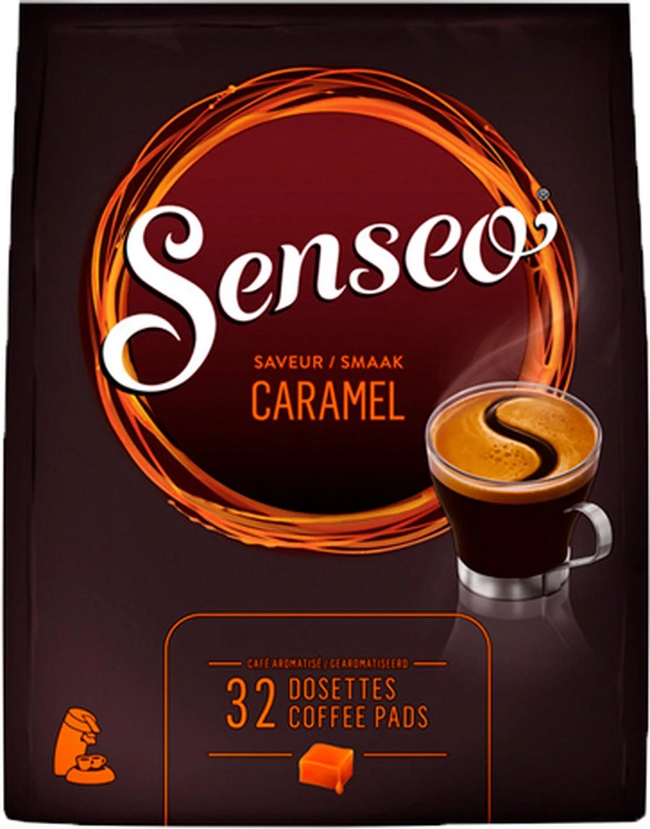 Senseo Caramel Koffiepads - 2/9 Intensiteit - 10 X 32 Pads