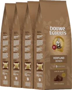 Douwe Egberts Verfijnd Koffiebonen - 4 X 500 Gram