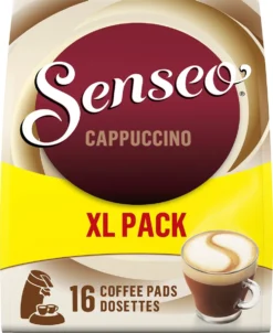 Senseo Cappuccino Koffiepads - 2/9 Intensiteit - 4 X 16 Pads - Voordeelverpakking 15 Senseo Cappuccino Koffiepads - 2/9 Intensiteit - 4 X 16 Pads - Voordeelverpakking -Koffie Korting Winkel 981x1200